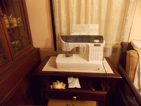 Close up of New Sewing Station with drawer.JPG