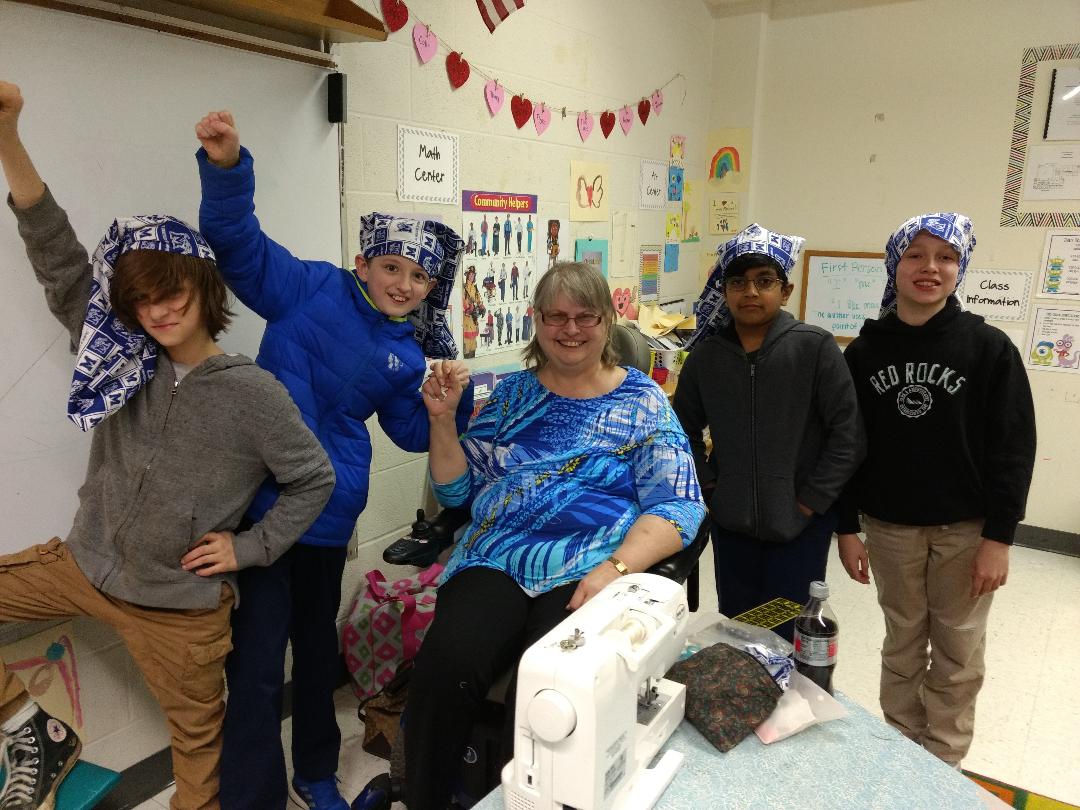 Cub Scouts earned Sewing Badge.jpg