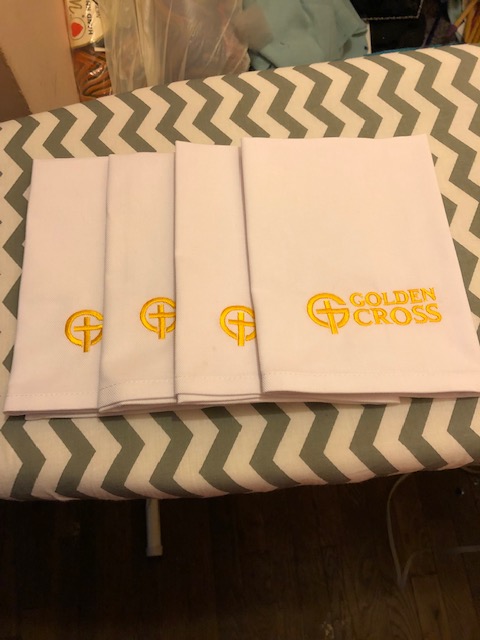 Golden Cross Napkins April 2019.jpg